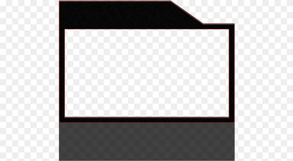 Facecam Border Picture Royalty Webcam Layout, Blackboard, Electronics, Screen Free Png Download