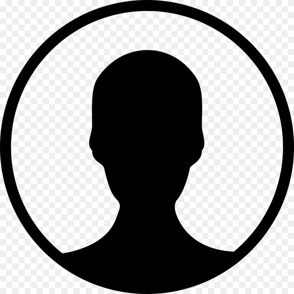 Faceheadline Artclip And Whitesymbolno Expression Profile, Silhouette, Adult, Head, Male Free Png Download