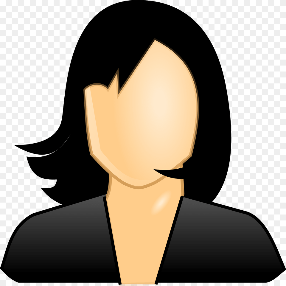 Faceless Clipart, Adult, Person, Woman, Female Free Transparent Png