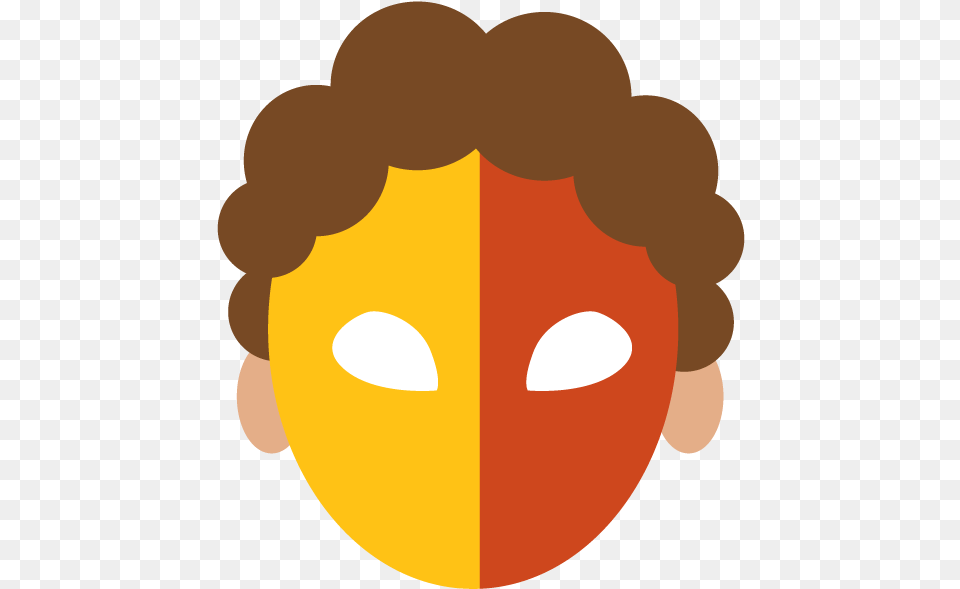 Facepainting Face Illustration Flat Art Paint Illustration, Mask, Baby, Person Png Image