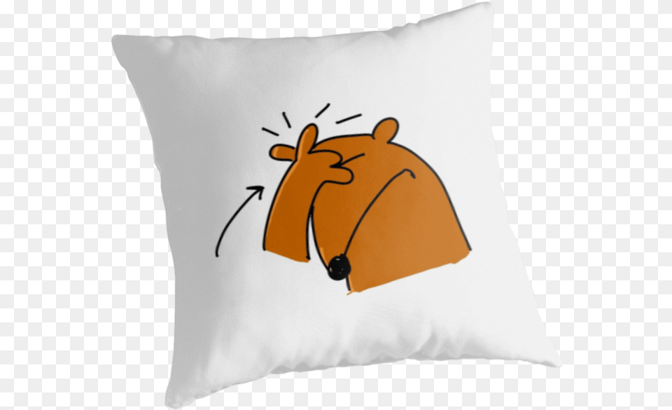 Facepalm By Firstdog, Cushion, Home Decor, Pillow Png Image