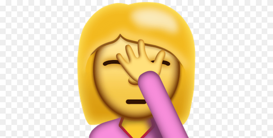 Facepalm Emoji, People, Person, Body Part, Hand Free Png