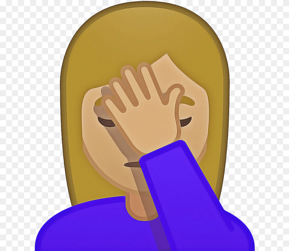 Facepalm Emoji Clipart Face Palm Emoji, Cleaning, Person Free Transparent Png