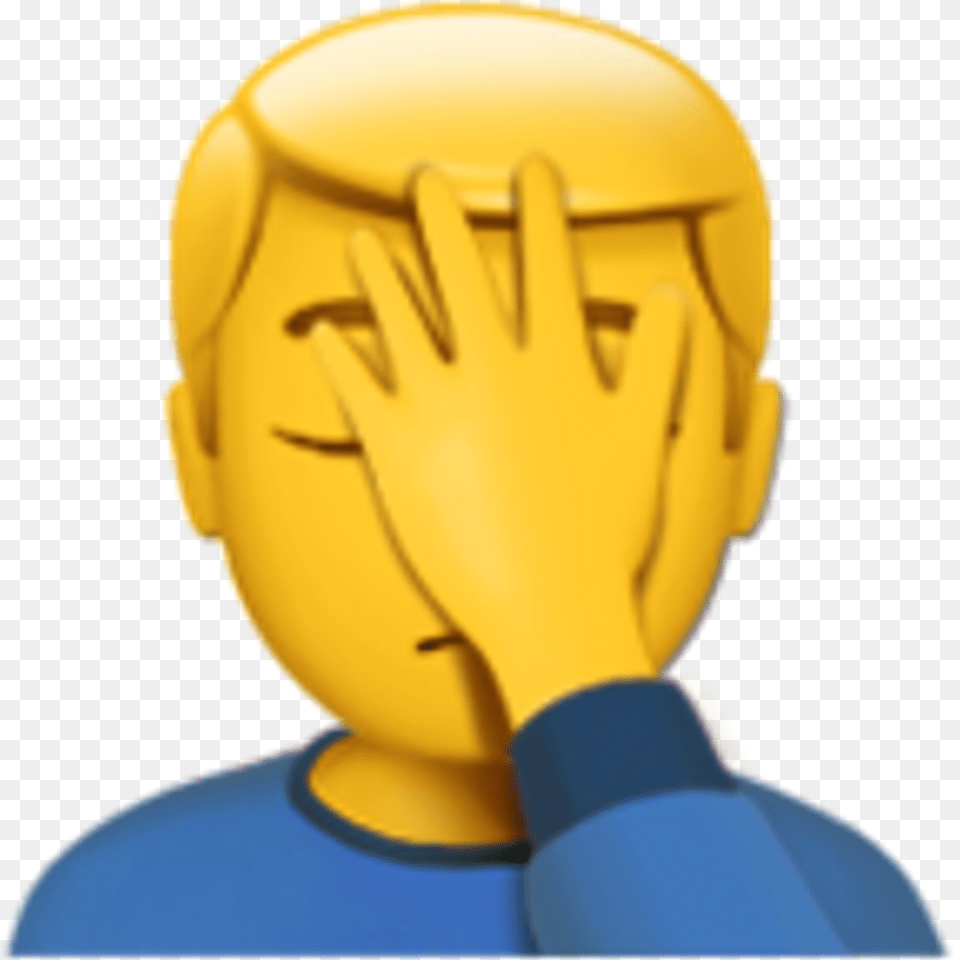 Facepalm Emoji Library, Clothing, Hardhat, Helmet, People Free Transparent Png