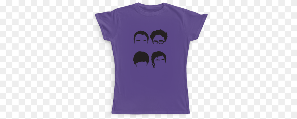 Faces The Big Bang Theory Camaloon T Shirts Big Bang Theory Cliparts, Clothing, T-shirt, Shirt, Face Free Transparent Png