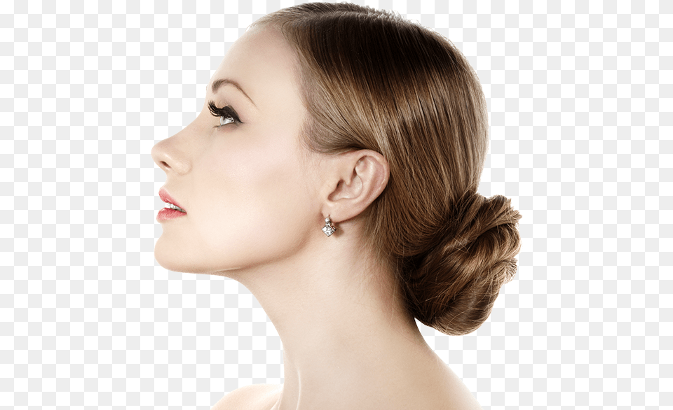 Facetite Model Female Side Face, Accessories, Person, Jewelry, Woman Png