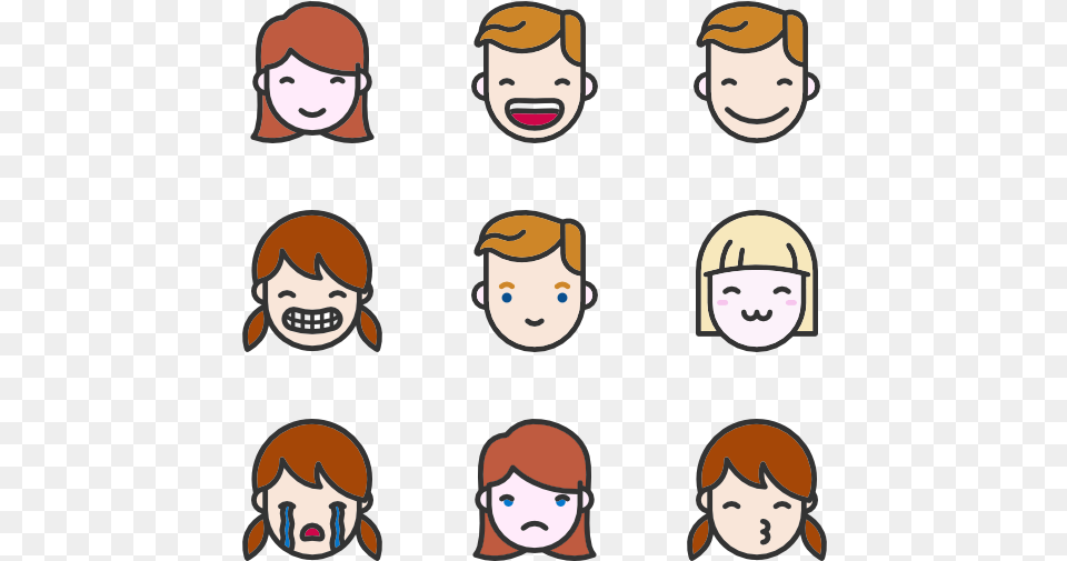 Facial Expression Cartoon, Baby, Person, Face, Head Free Png Download
