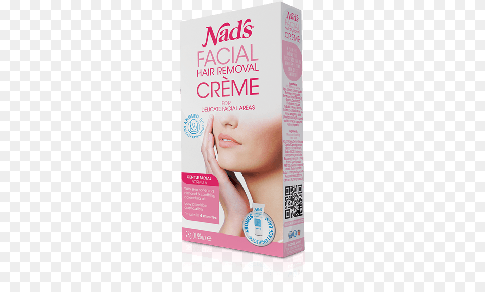 Facial Hair Removal Cream 099 Oz, Advertisement, Poster, Qr Code Free Png
