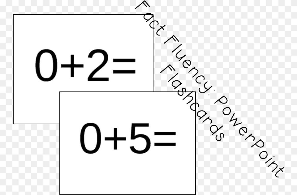 Fact Fluency Powerpoint Freebie, Text, Number, Symbol Free Transparent Png