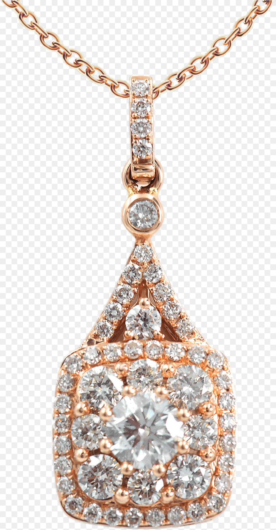 Factors Affecting The Existence Of Rose Gold Jewelry Necklace, Accessories, Diamond, Gemstone, Pendant Free Transparent Png