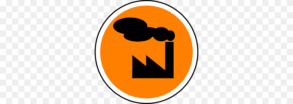 Factory Sign, Symbol, Disk Png Image