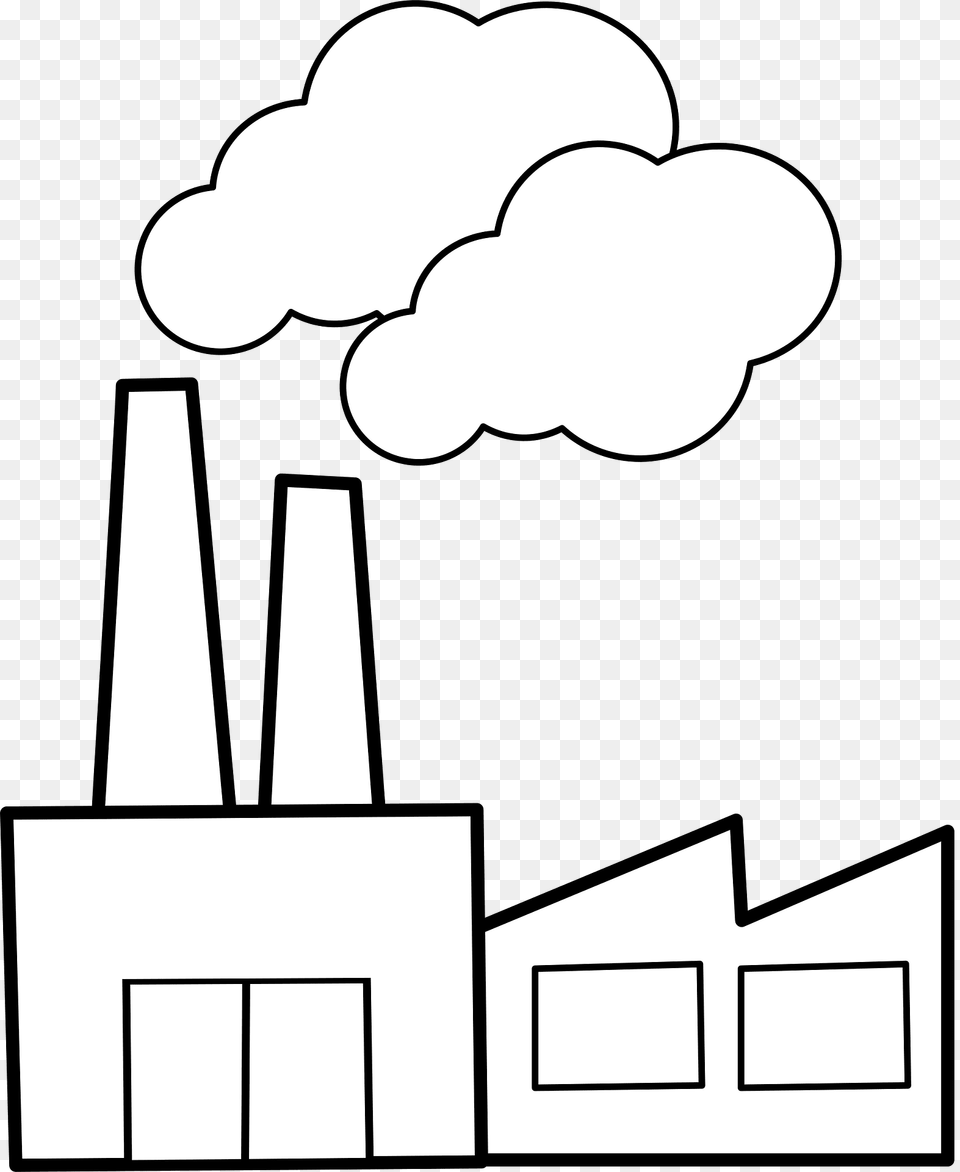 Factory Clipart, Cloud, Nature, Outdoors, Sky Png