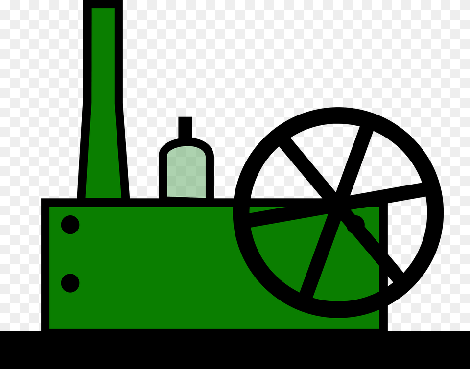 Factory Clipart, Machine, Wheel, Spoke, Device Png Image