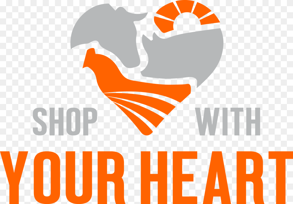 Factory Farm Detox Aspca Shop With Your Heart, Logo, Advertisement, Poster, Animal Png