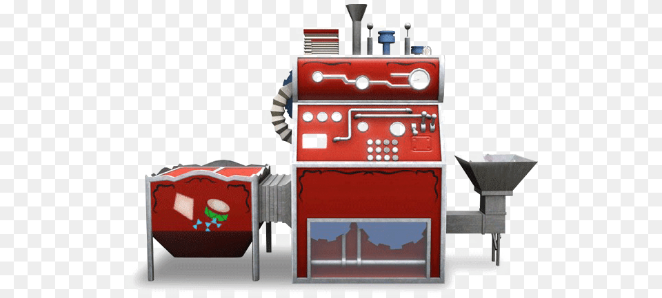 Factory Machine Background Cupcake Maker Sims, Gas Pump, Pump Free Png Download