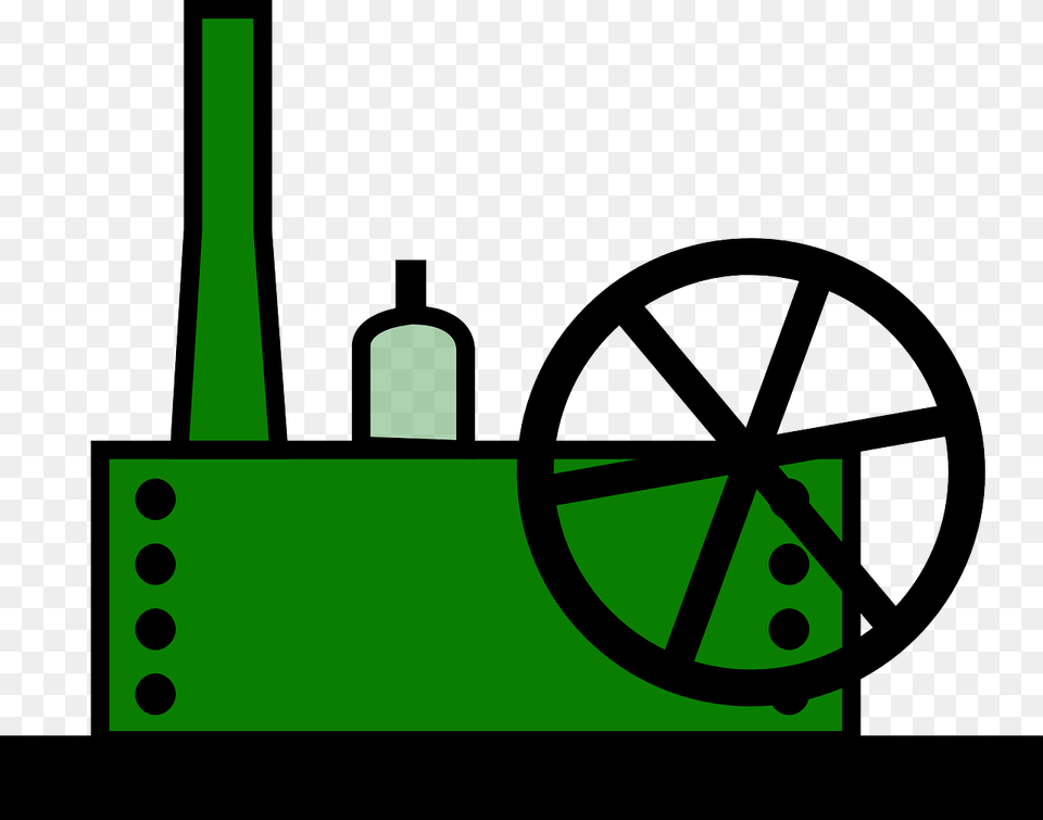 Factory Machines Clipart, Machine, Wheel, Spoke Free Transparent Png