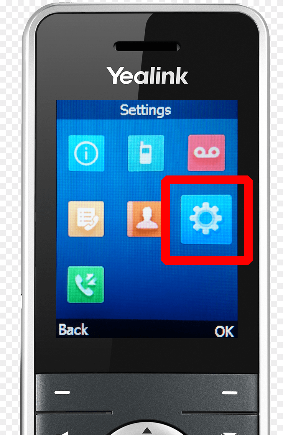 Factory Reset Yealink W56p Cordless Smartphone, Electronics, Mobile Phone, Phone, Person Free Png Download