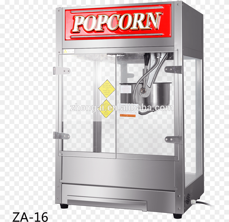 Factory Sale Electric Commercial Kettle Popcorn Machine Free Png Download