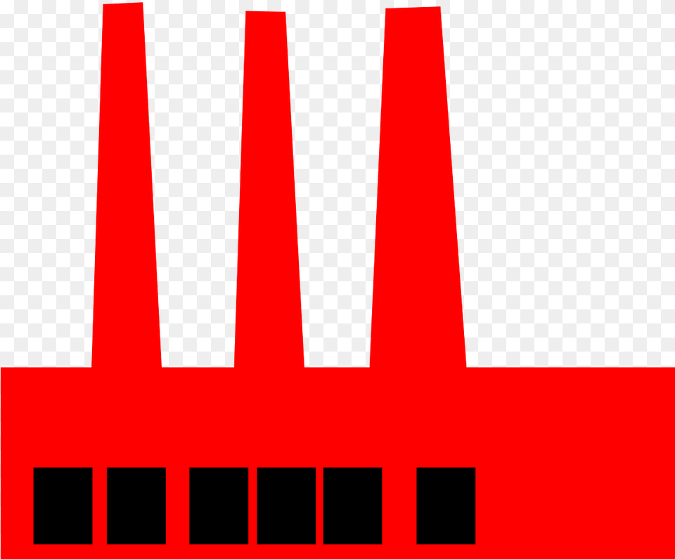 Factory Smoke Stack Chimneys Image, Cutlery, Fork, Logo Free Png Download