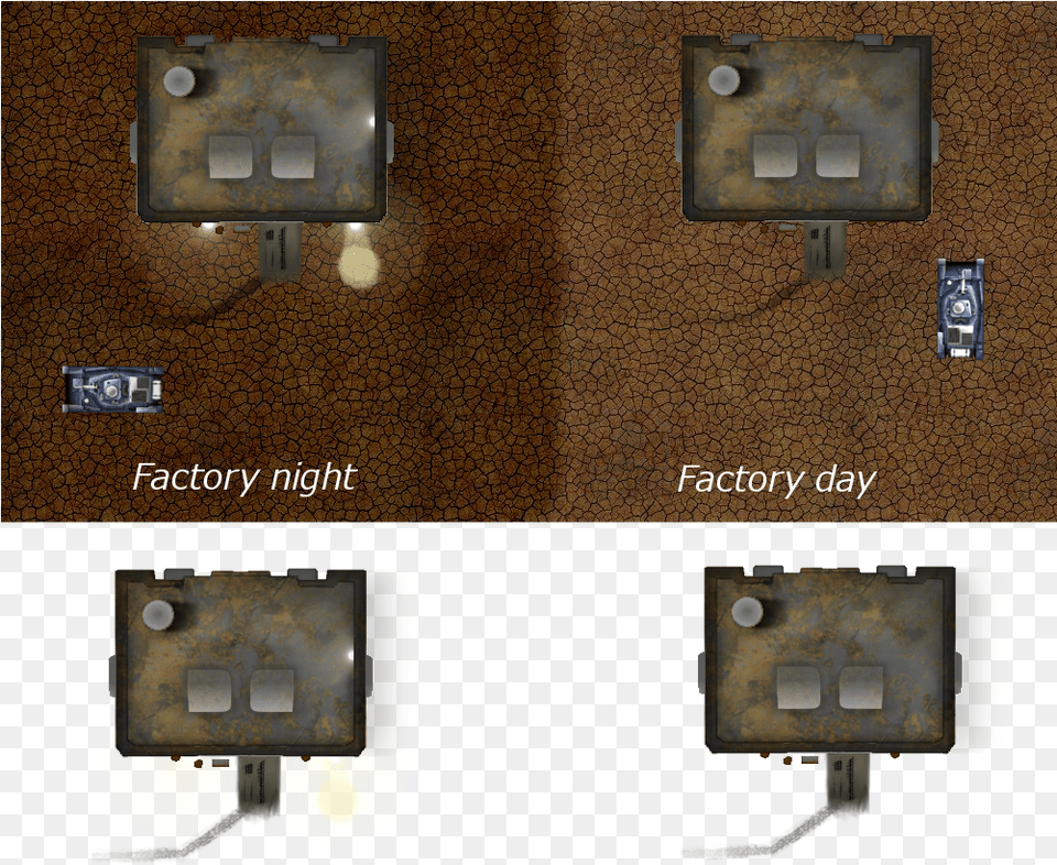 Factory Top Down Ww2 Tanks, Electrical Device, Switch Free Png