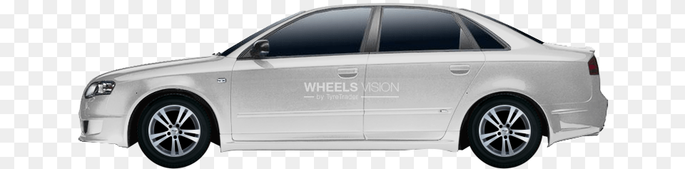 Factory Wheels And Tyres Sizes Audi A4 Iii Sedan 2004 Executive Car, Wheel, Vehicle, Machine, Transportation Png