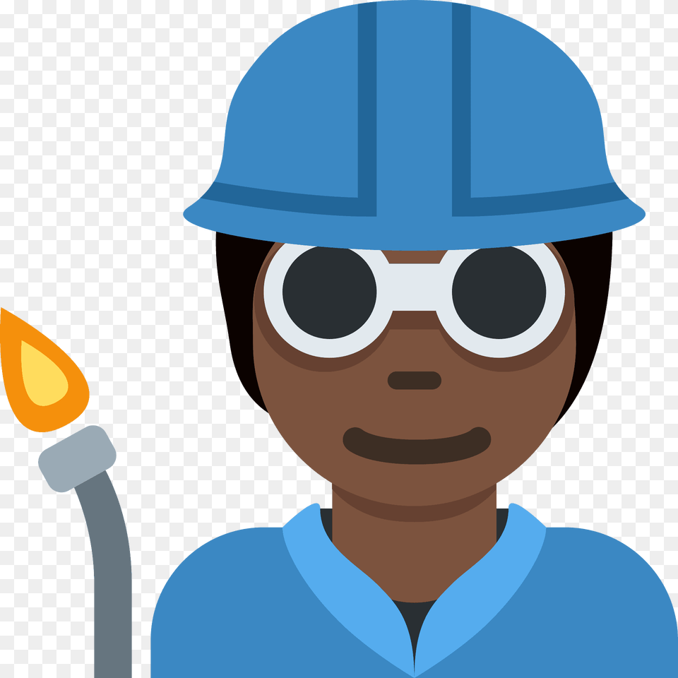 Factory Worker Emoji Clipart, Helmet, Clothing, Hardhat, Light Free Transparent Png