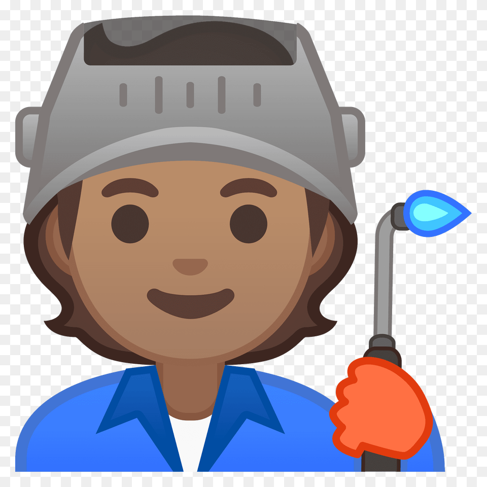 Factory Worker Emoji Clipart, Cap, Clothing, Hat, Lighting Free Png
