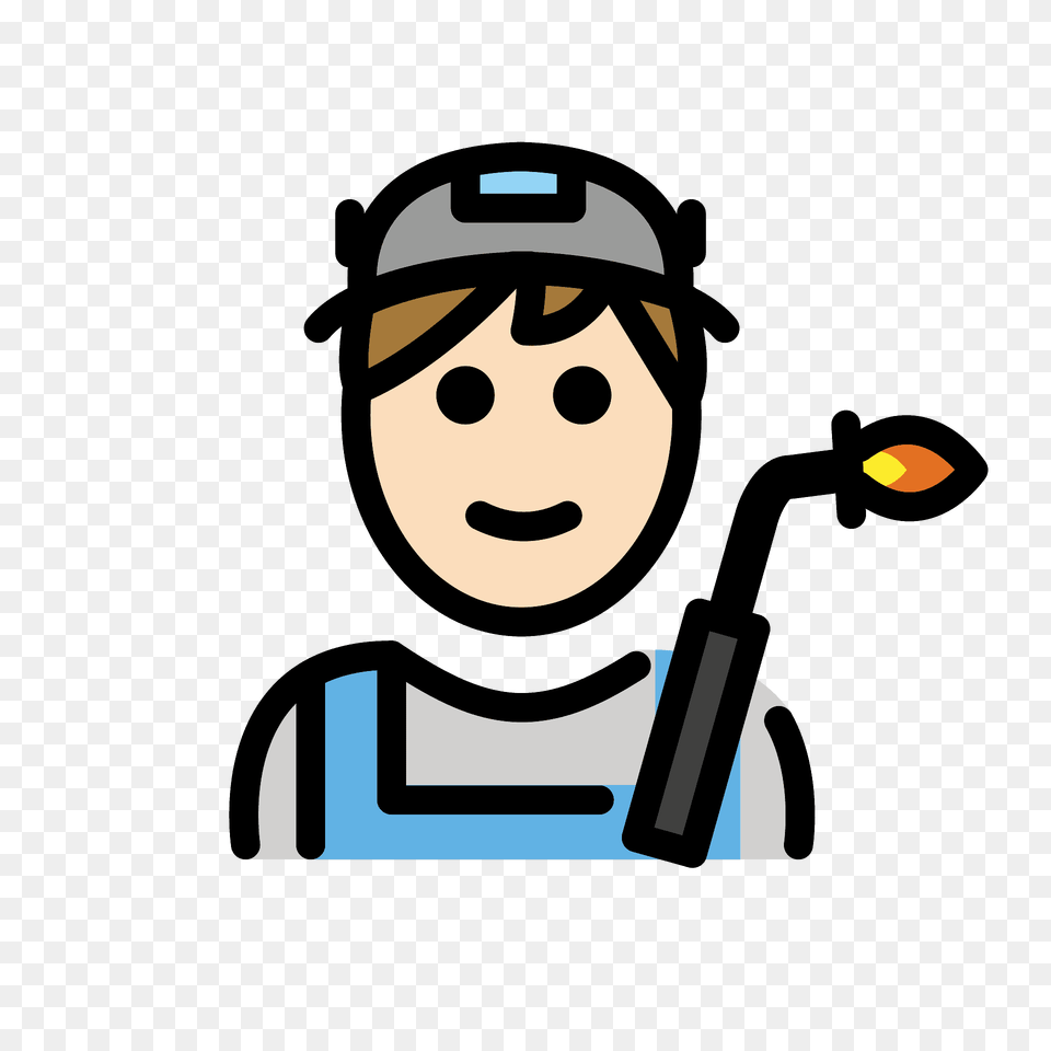 Factory Worker Emoji Clipart, People, Person, Face, Head Free Png