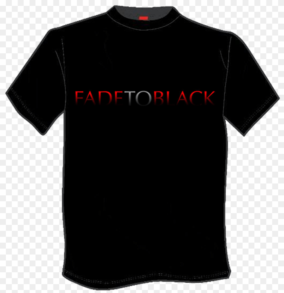 Fade To Black Show Shirt Loveland High School Bands, Clothing, T-shirt Png Image