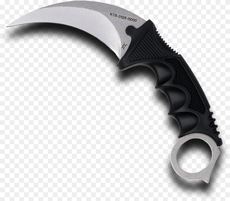Fadecase Karambit Classic Knife Vanilla Fadecase Skins Karambit No Background, Blade, Dagger, Weapon Png Image