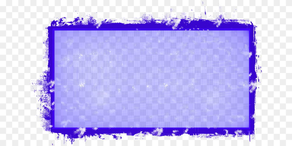 Faded Blue Border Transparent Blue Border Line, Electronics, Lighting, Purple, Screen Free Png