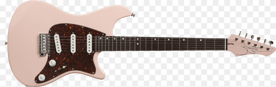 Faded Shell Pink Fender Matching Headstock Stratocaster, Electric Guitar, Guitar, Musical Instrument, Bass Guitar Free Png