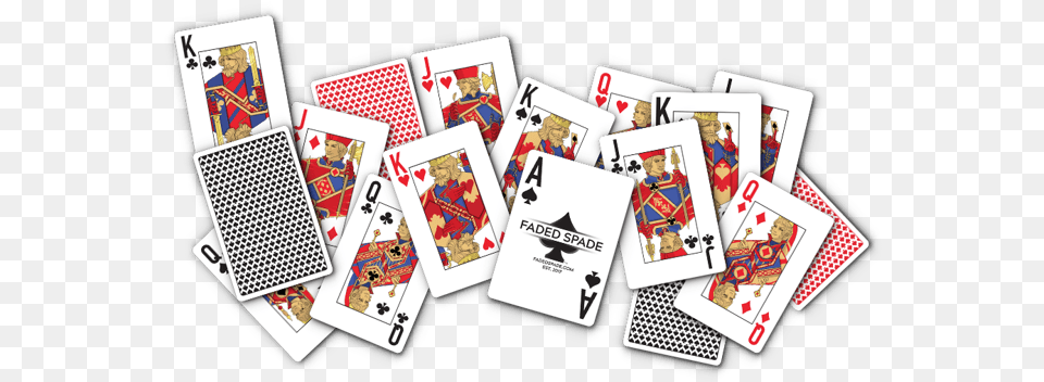 Faded Spade The New Face Of Cards Pokernews Faded Spade Playing Cards, Body Part, Hand, Person, Game Free Png