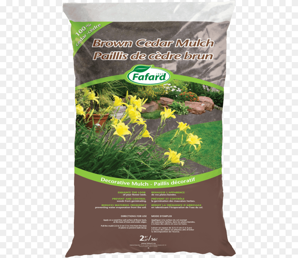 Fafard Cedar Mulch, Advertisement, Poster, Flower, Plant Free Transparent Png