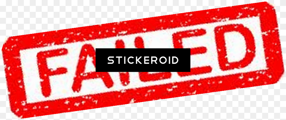 Failed Stamp Picture Label, Sticker, Logo Free Png Download