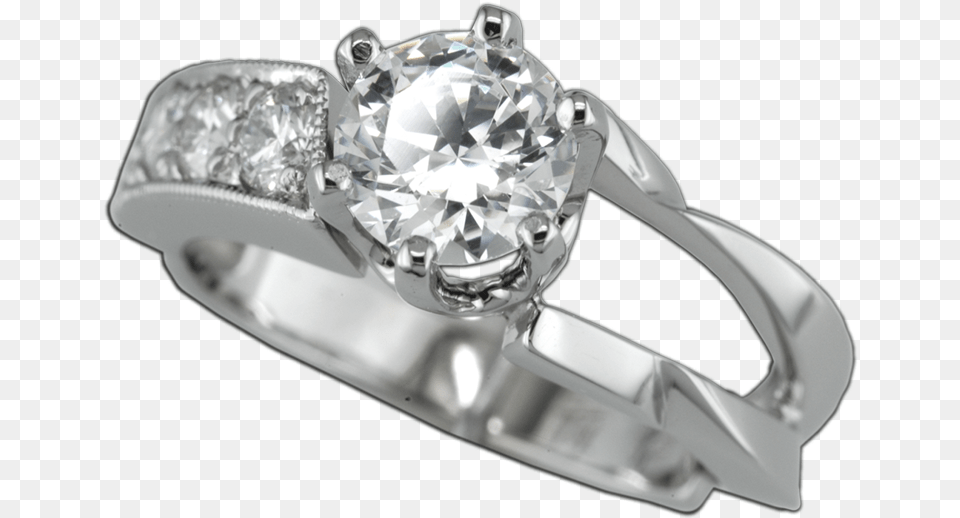 Faini Designs Jewelry Studio 140 285 Pre Engagement Ring, Accessories, Diamond, Gemstone, Silver Png