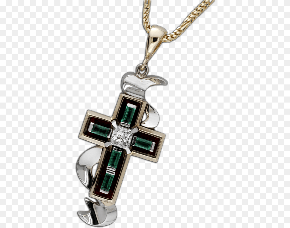 Faini Designs Jewelry Studio Cross Pendant Locket, Accessories, Necklace, Gemstone, Symbol Free Png