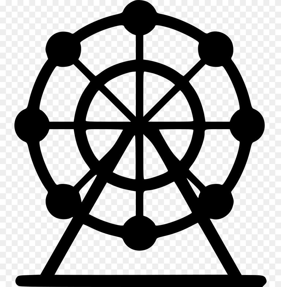 Fair Ii Ship Wheel Black And White, Chandelier, Lamp, Symbol Free Transparent Png