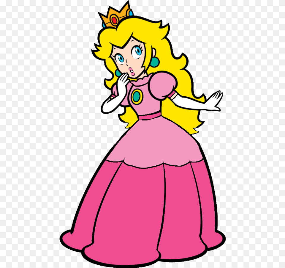 Fair Princess Toadstool Classic 2d By Joshuat1306 Princess Peach, Female, Child, Person, Girl Png Image
