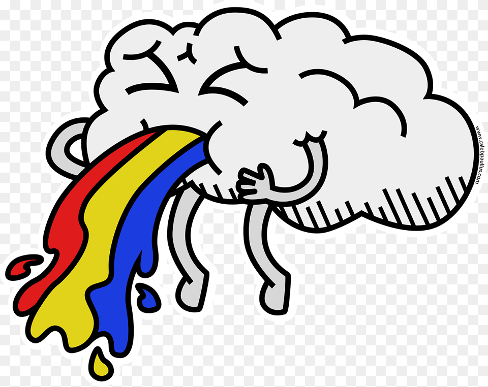 Fair Weather Friends By Caleb Paullus Cloud Farting Gifs, Baby, Person Free Png Download