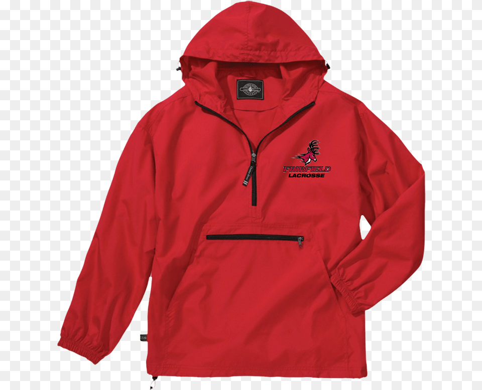 Fairfield Lacrosse Pack N Go Pullover Pack N Go Windbreaker, Clothing, Coat, Jacket, Hood Free Png Download