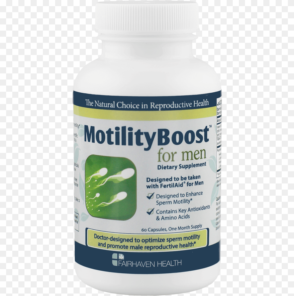 Fairhaven Health Motilityboost For Men 60 Capsules, Astragalus, Flower, Plant, Herbal Free Transparent Png