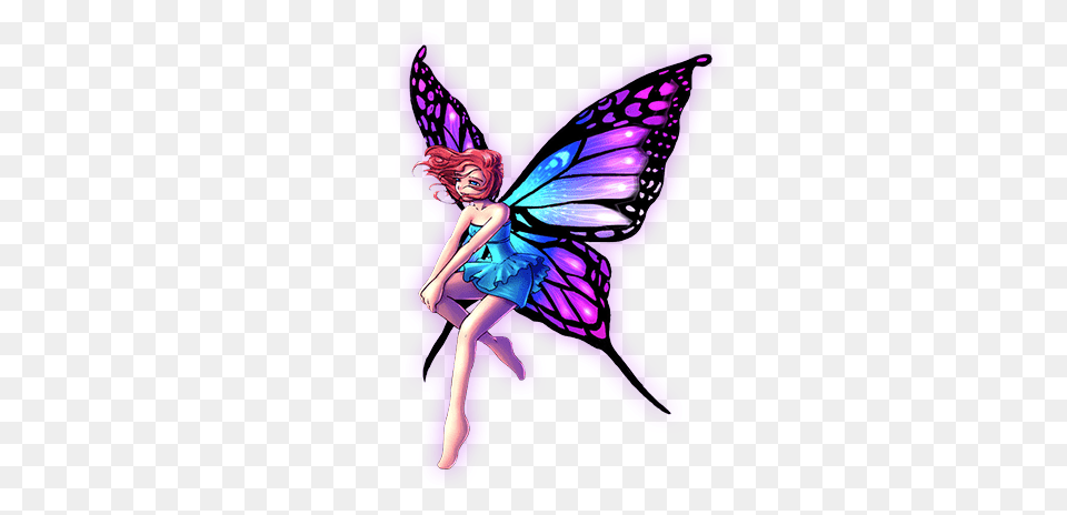 Fairies And Fairy House Images Size Pix, Book, Comics, Publication, Purple Free Png Download