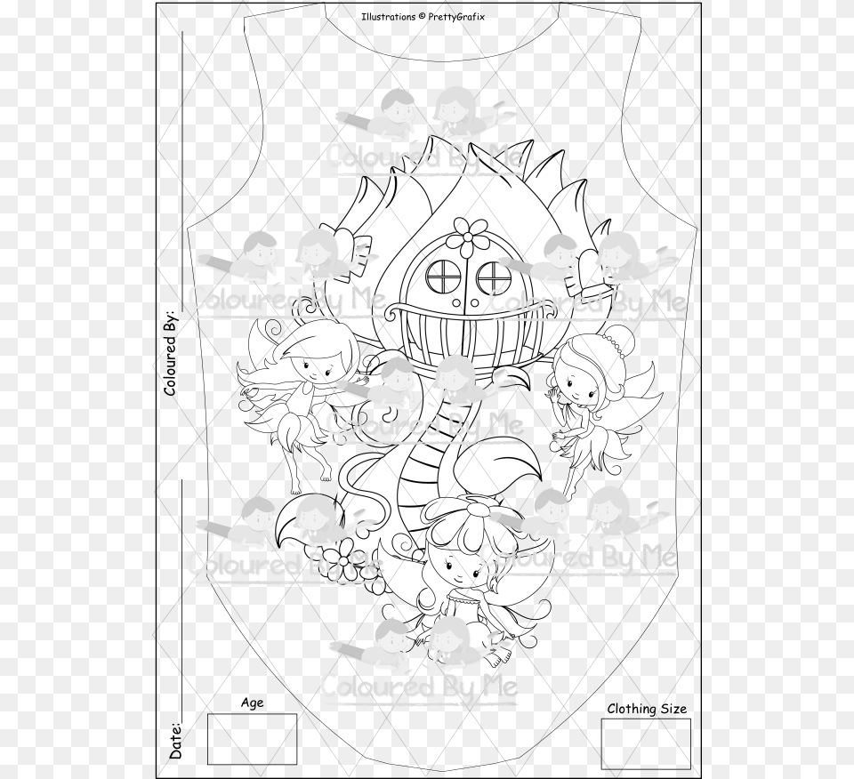 Fairies And House Line Art, Advertisement, Poster, Baby, Person Free Png