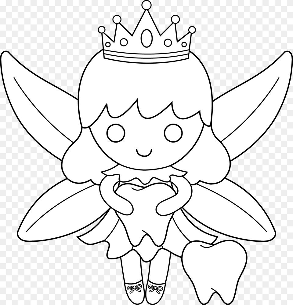 Fairies Clipart Printable Tooth Fairy Colouring Pages, Accessories, Jewelry, Art, Person Png