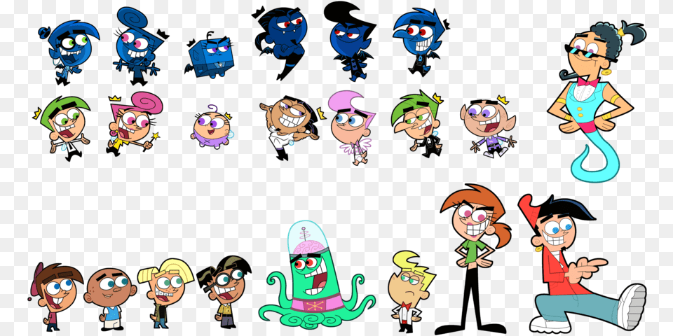 Fairly Odd Parents Characters The Fairly Oddparents Fairly Odd Parents People, Baby, Person, Face, Head Free Png Download