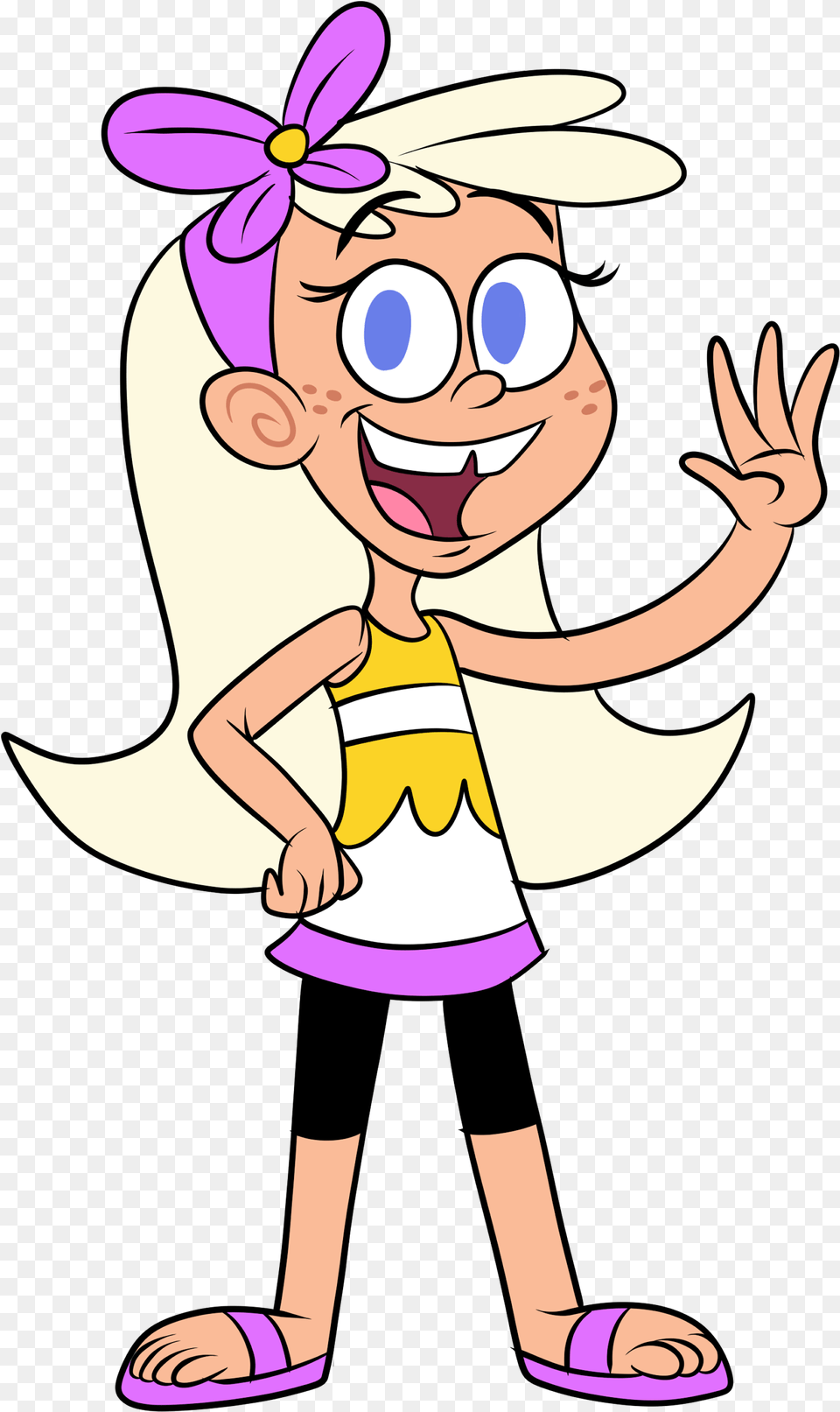 Fairly Odd Parents Chloe Carmichael Thicc, Cartoon, Baby, Person, Face Free Png Download