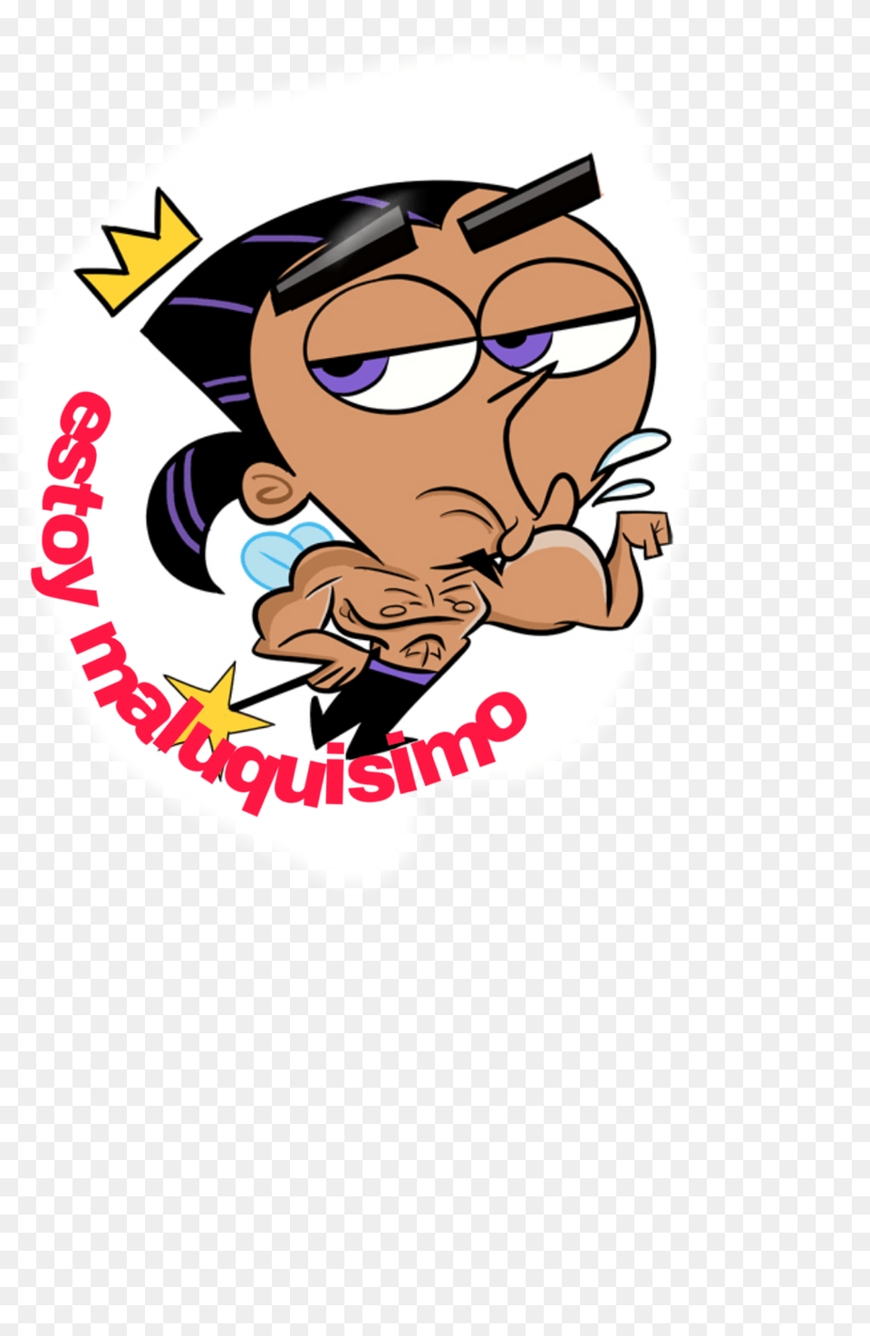 Fairly Odd Parents Juandissimo, Sticker, Face, Head, Person Free Png Download