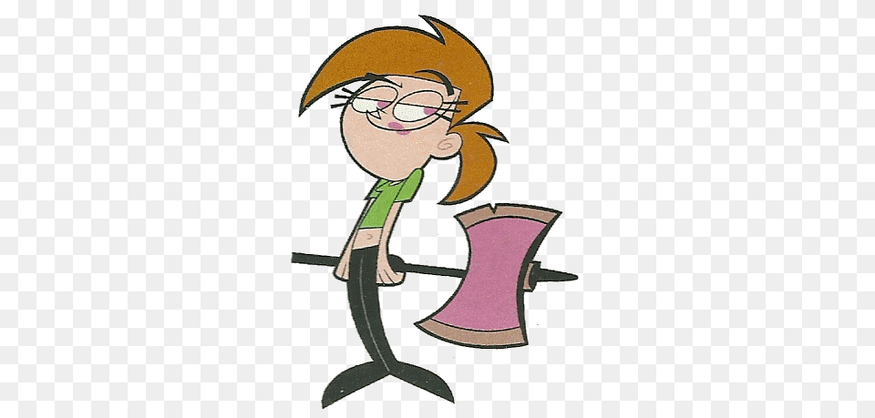 Fairly Odd Parents Timmy And Vicky Timmy Vicky Head Swap, Cartoon, Person, Face Free Png