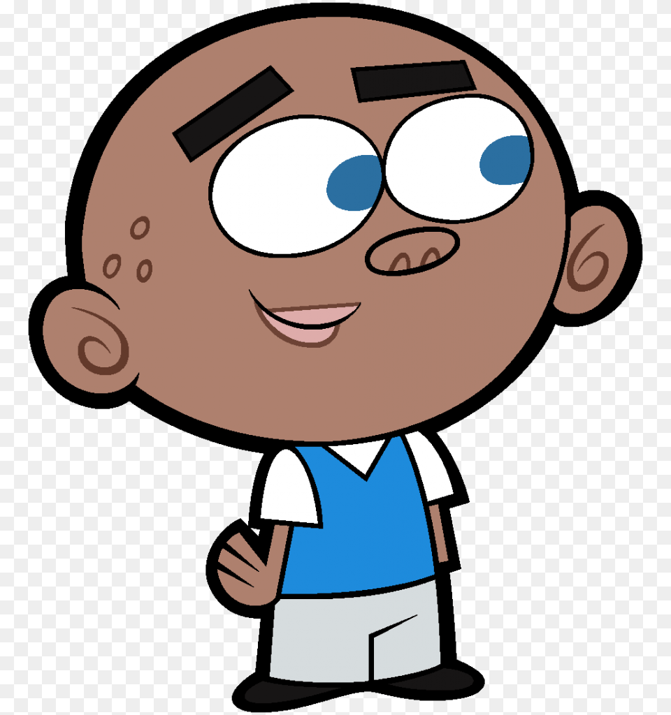 Fairly Oddparents Black Kid, Baby, Person, Cartoon, Face Free Png Download